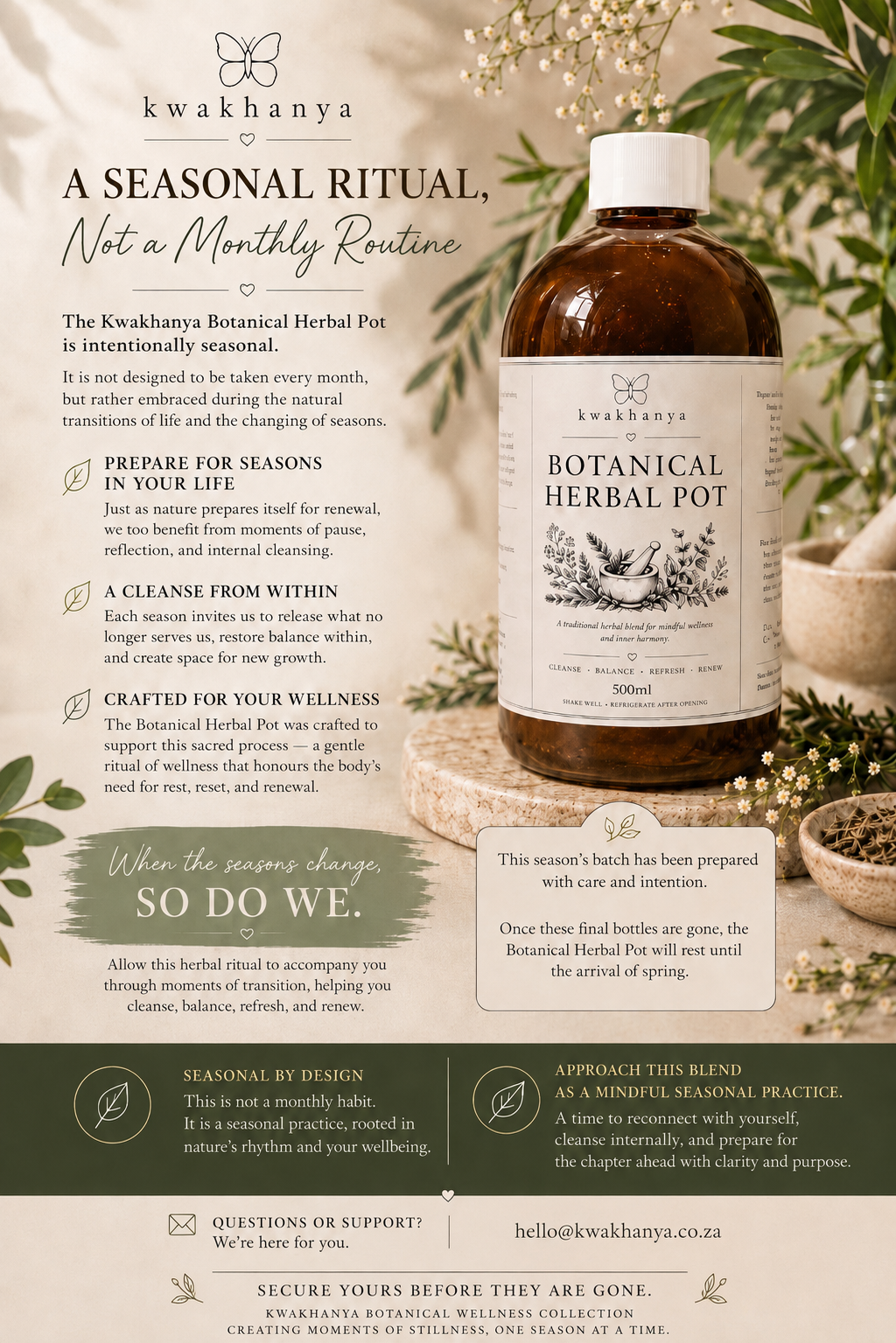 Kwakhanya- Botanical Herbal Pot