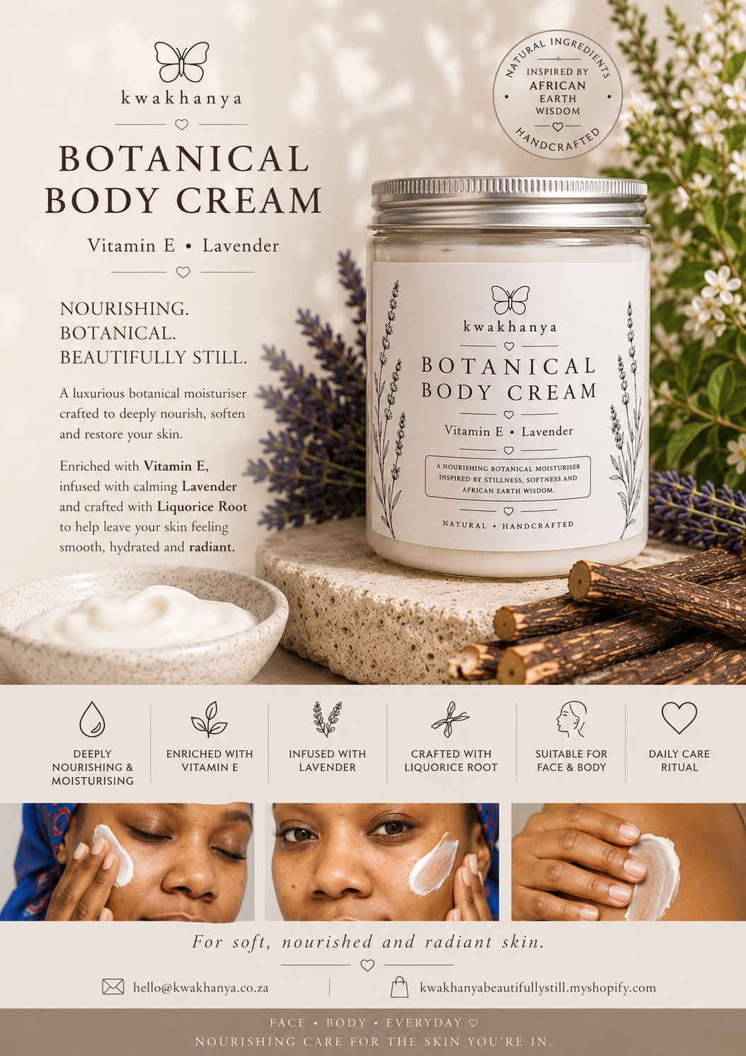 Kwakhanya - Botanical Body Cream