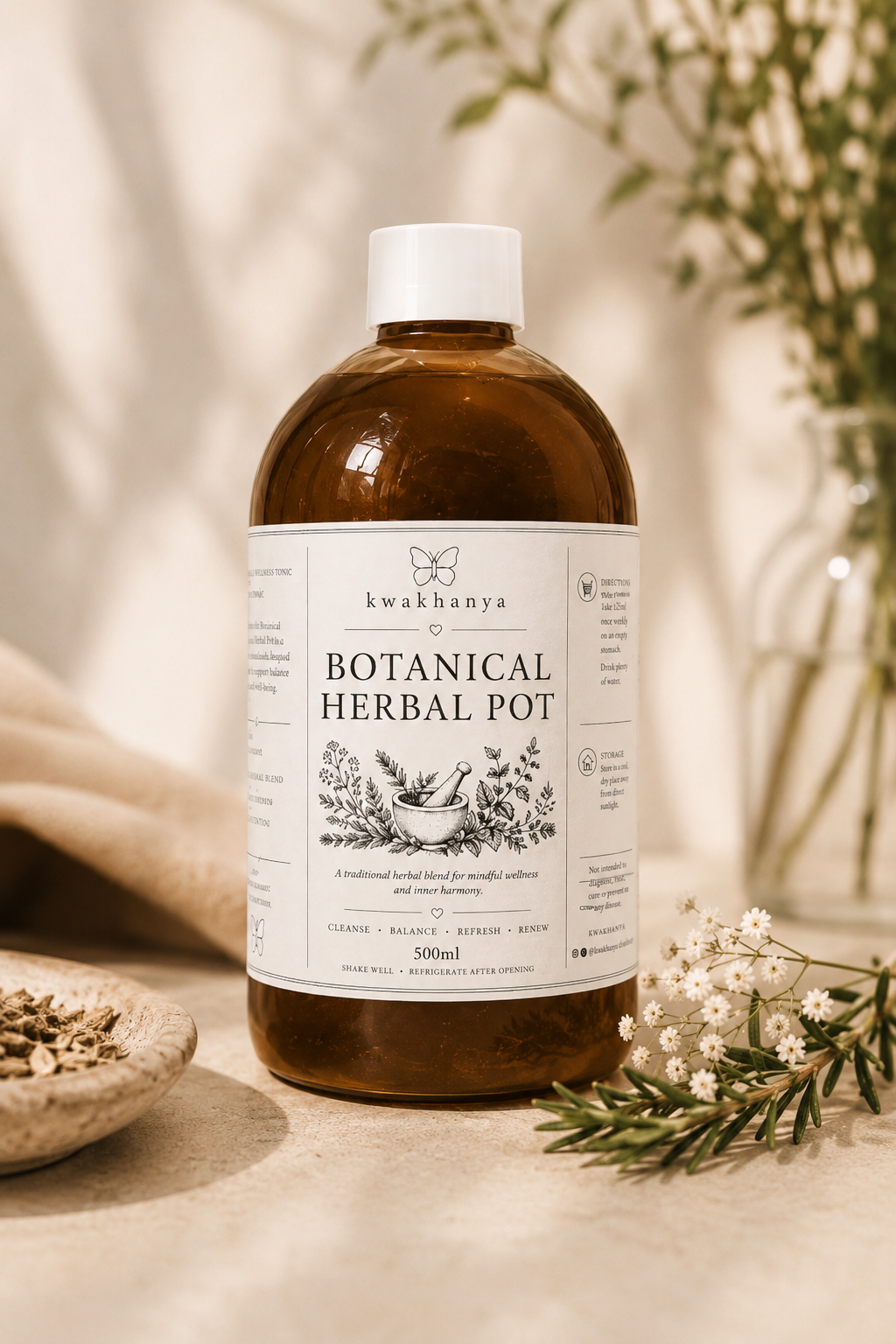 Kwakhanya- Botanical Herbal Pot